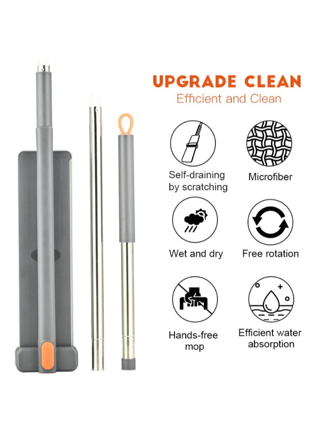 PAACHU Spray Mop with 2 Washable Microfiber Pads-Cleaning Mop with Refillable Water Tank-Ceramic Floor Mop for Home Kitchen - Image 2